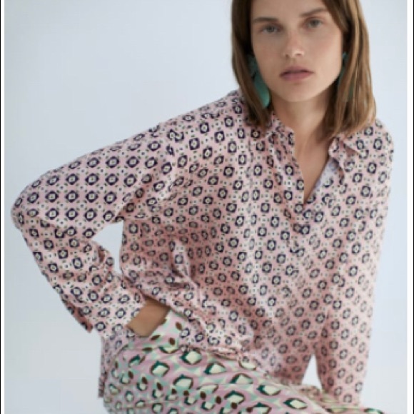 Geometric blouse - Picture 1 of 7